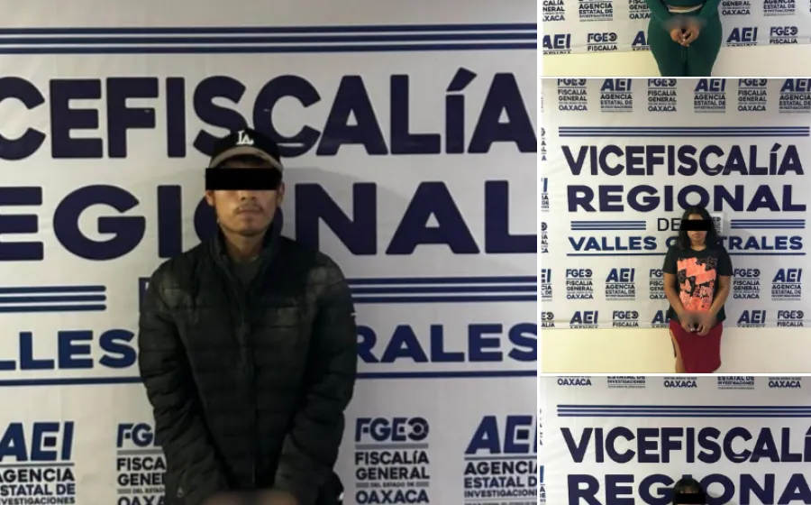 Obtiene FGEO vinculación a proceso contra cuatro personas detenidas en cateo, probables implicados en narcomenudeo que operaban en Oaxaca de Juárez