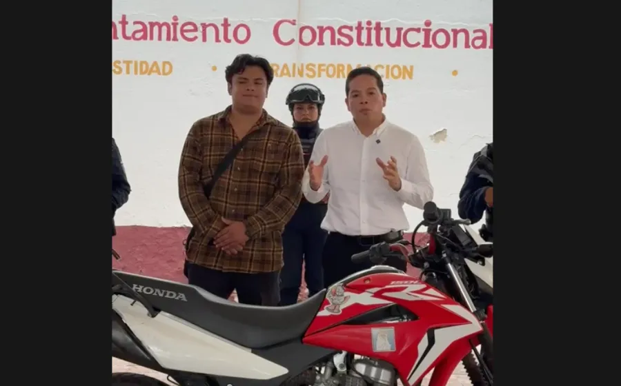 Otra motocicleta más recuperada en Santa Lucía del Camino