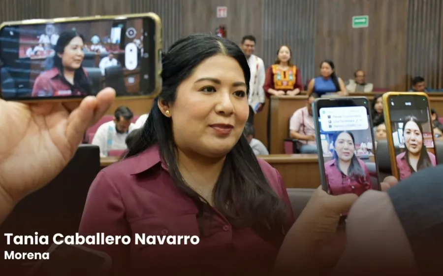 Comparte diputada Tania Caballero Navarro agenda legislativa en el Segundo Período Ordinario de Sesiones