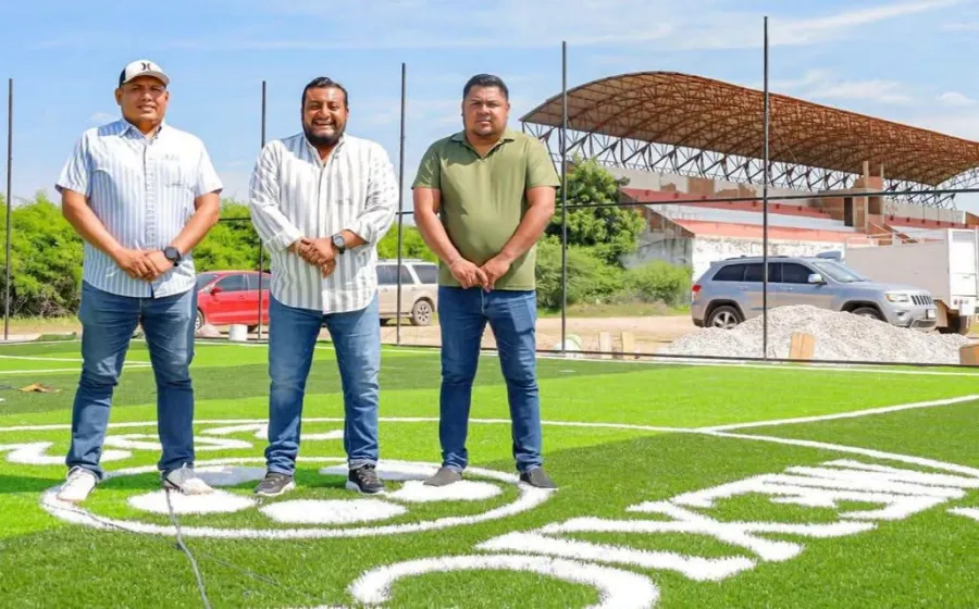 ¡Muy pronto el balón rodará en la nueva cancha que será para los jóvenes de la séptima sección!