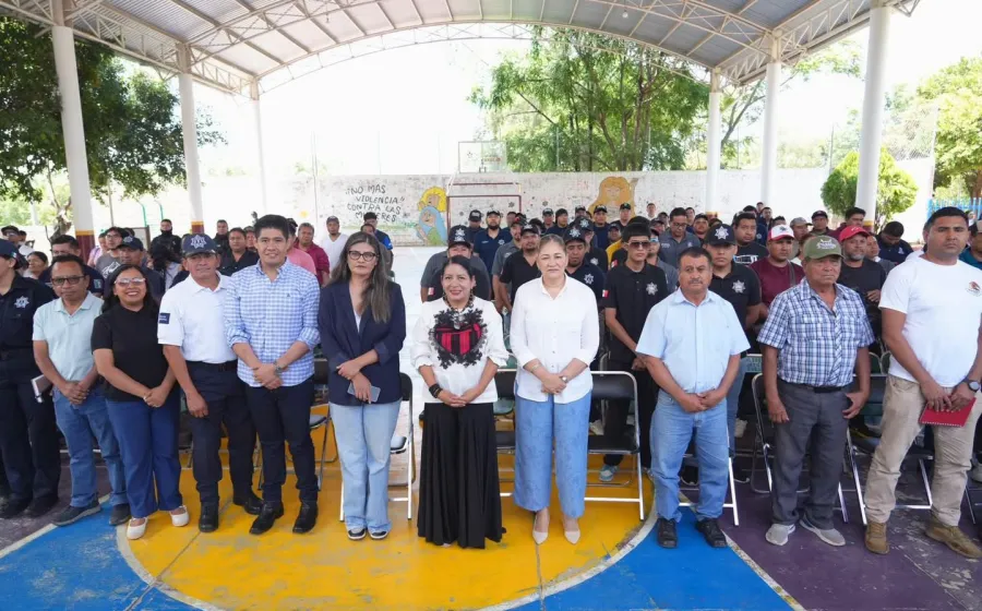 Fortalecen la seguridad comunitaria en Xoxocotlán