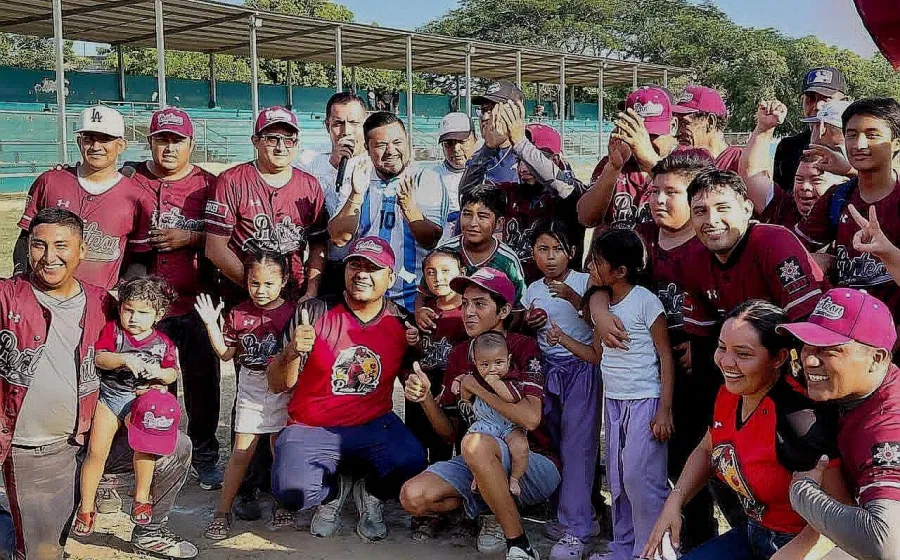 Panteón Viejo se corona campeón de la Liga Municipal de Béisbol Taladxi 2026 