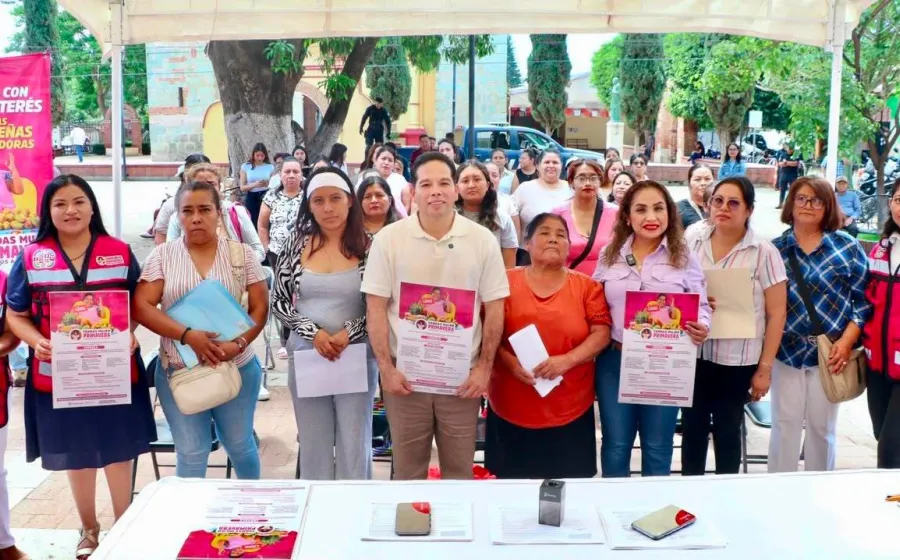 Sebienti continúa acercando la convocatoria del programa Tandas Mujer Primavera a más municipios de Oaxaca