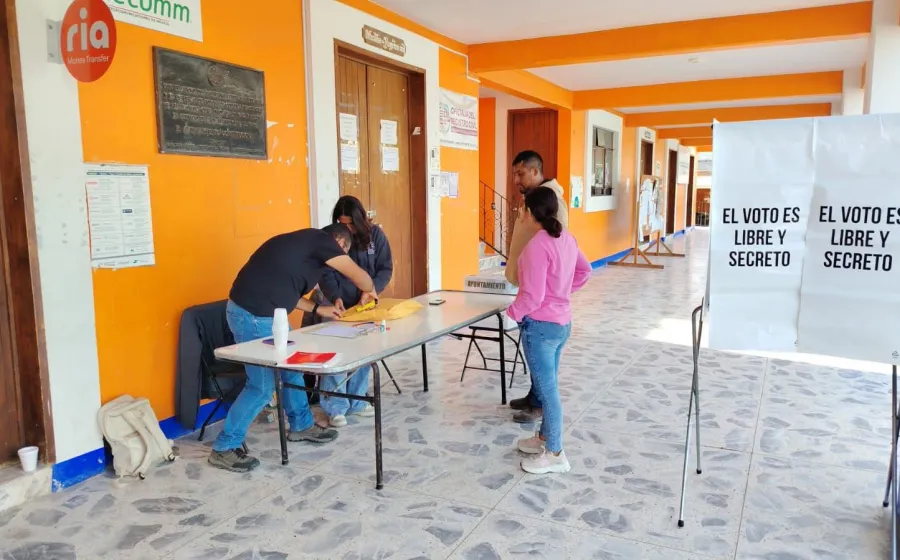 Coixtlahuaca celebra elección extraordinaria de manera pacífica con acompañamiento de la SEGO, informa Jesús Romero
