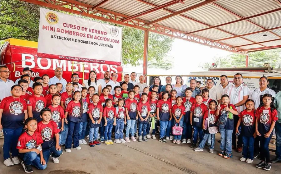 Ayudar a los demás también se aprende; arranca mini bomberos en acción 2026