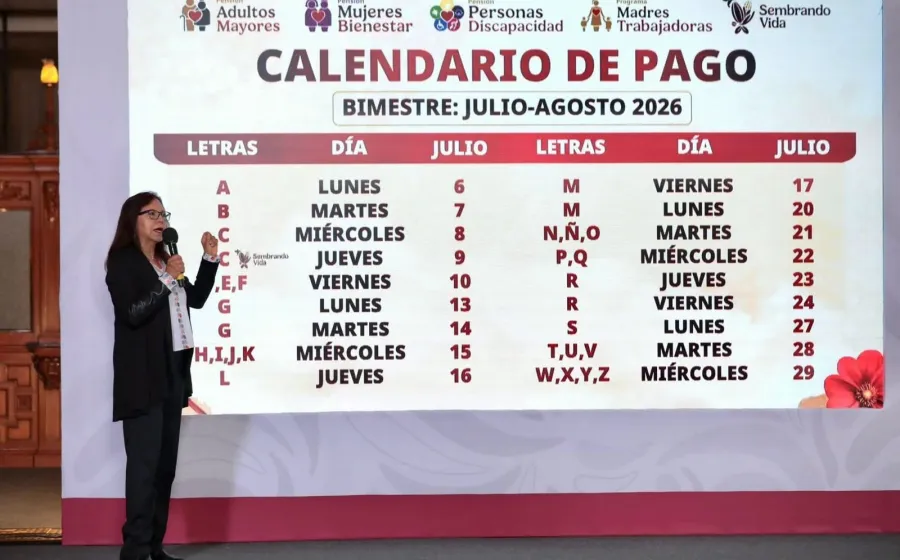 Los Programas de Bienestar son derechos ganados por el pueblo; en Oaxaca continúa hasta el 29 de julio el pago de pensiones y programas.Bien
