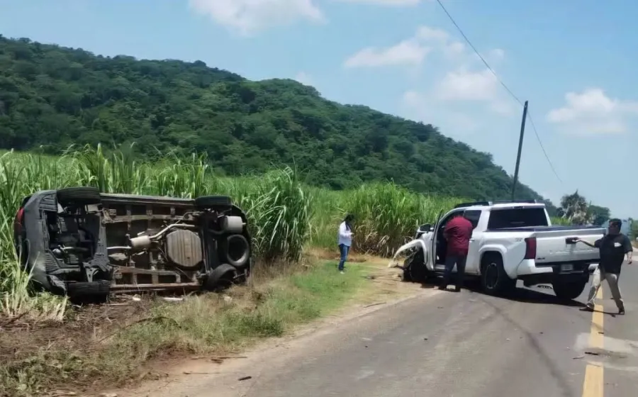 Se accidenta dirigente estatal de Morena 