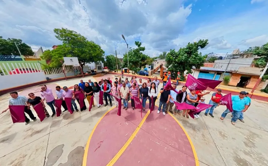 En Xoxocotlán transforman espacios deportivos para las familias