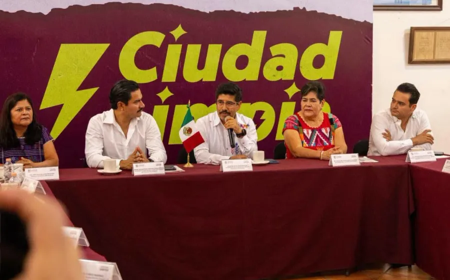 Realiza presidente de la Suprema Corte de Justicia de la Nación histórica visita al Palacio Municipal de Oaxaca de Juárez