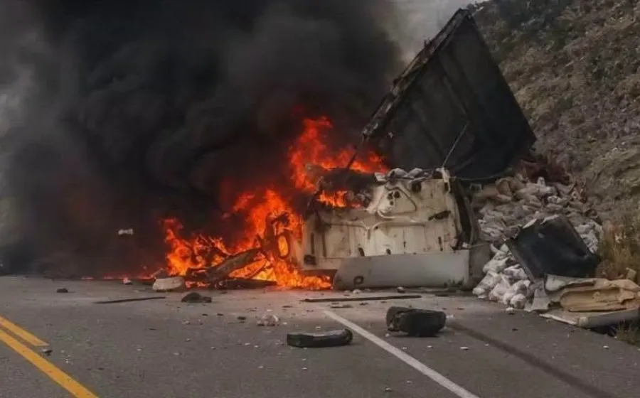 Tragedia en la súper carretera Cuacnopalan - Oaxaca, un muerto el saldo