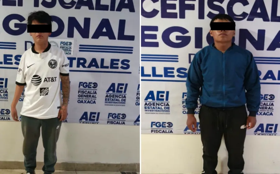 Obtiene FGEO vinculación a proceso contra dos personas por robo con violencia