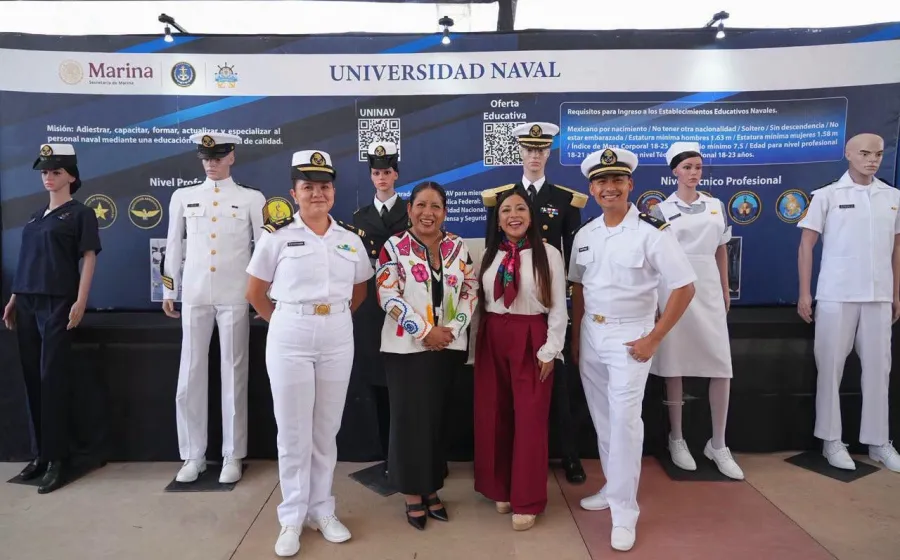 Nancy Benítez reconoce la cercanía de la Marina con la ciudadanía
