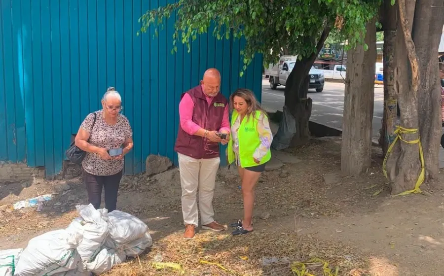 Atiende Gobierno de Oaxaca de Juárez reporte ciudadano por socavón en la colonia Estado de Oaxaca