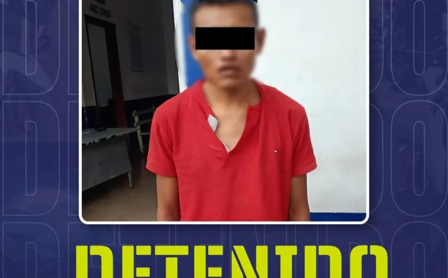 Policía Municipal detiene a presunto ladrón en inmediaciones de la Central de Abasto