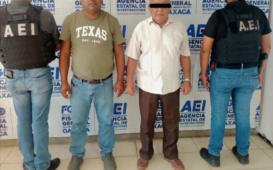 FGEO detiene a dos personas por extorsión agravada contra empresa constructora en Tuxtepec