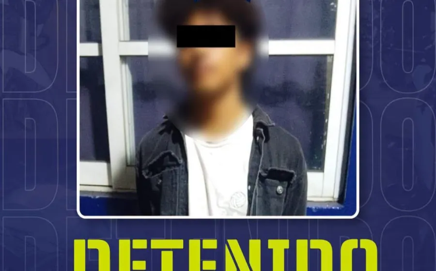 Detienen a persona por presunto robo de dinero y pertenencias