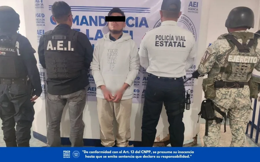 FGEO ejecuta orden de aprehensión contra probable responsable de violencia familiar ocurrida en Ejutla de Crespo