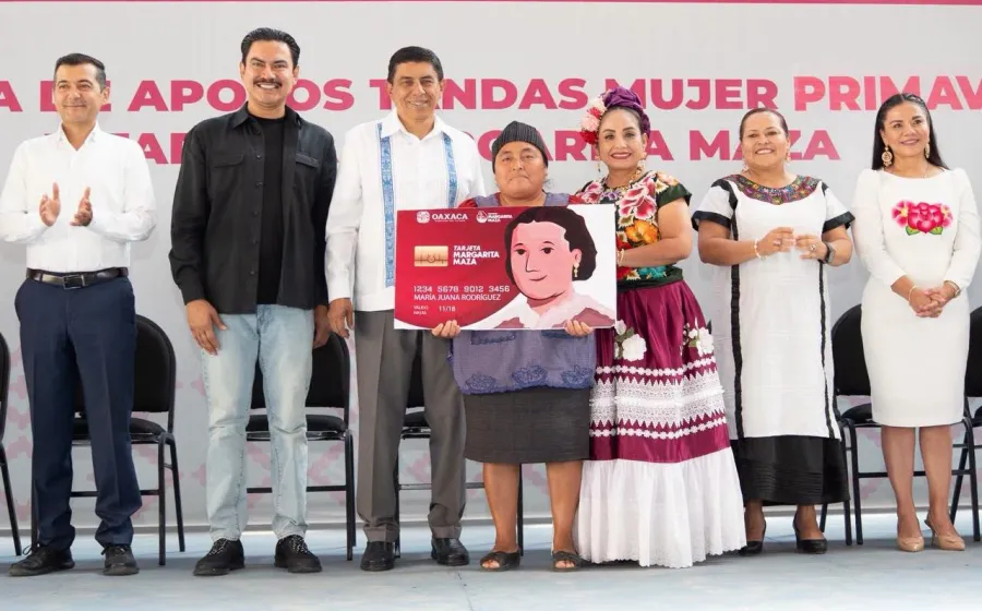 Refrenda Salomón Jara su compromiso con las oaxaqueñas
