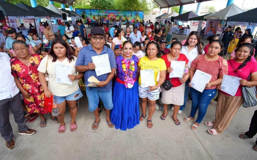 Arranca en Santo Domingo Tehuantepec el programa "Cayapadu Lii" como parte de la estrategia Oaxaca Segura