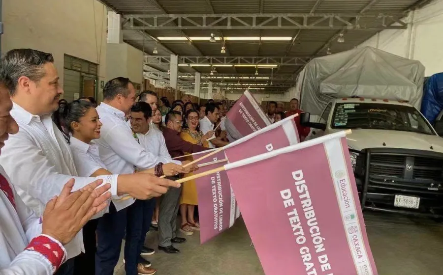 Inicia IEEPO distribución de seis millones 147 mil 125 libros de texto y materiales educativos gratuitos en Oaxaca