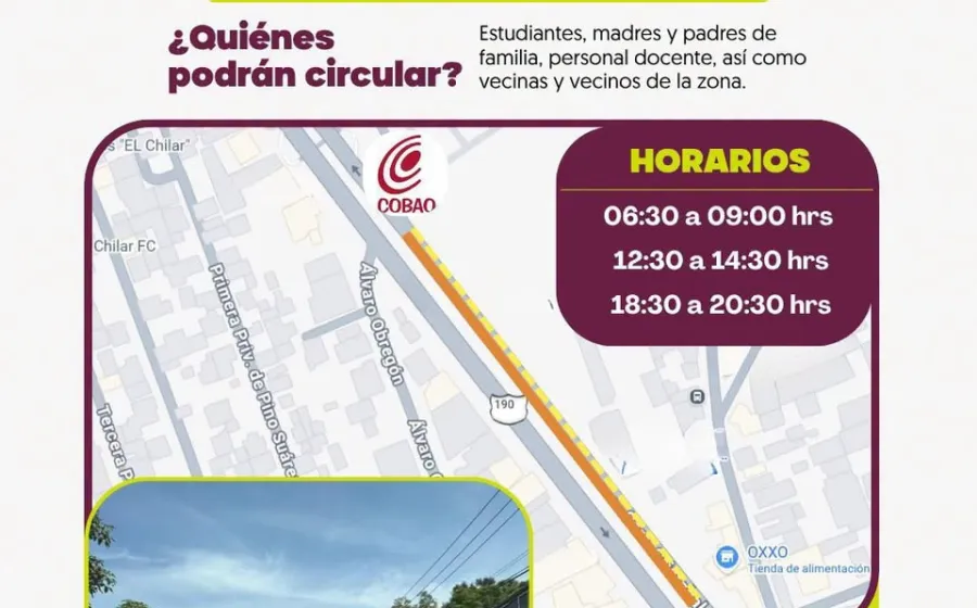 Refuerzan operativo vial y habilitan tránsito local en zona del Paso a Desnivel Monumento a Juárez 