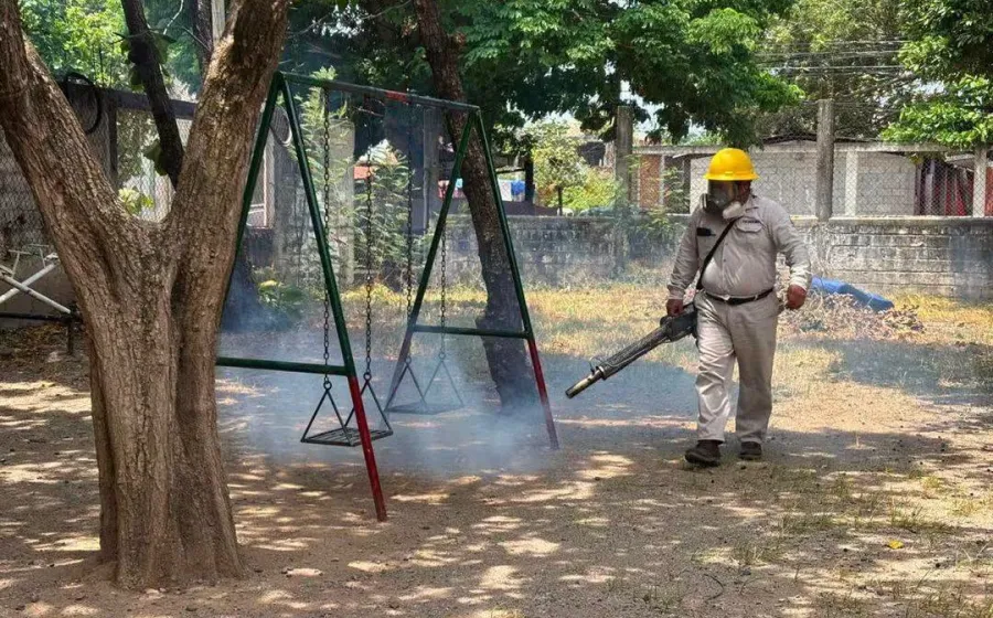 En Juchitán realizan jornada contra los mosquitos