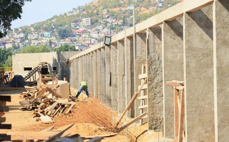 Avanza la obra de rehabilitación en el Parque del Amor