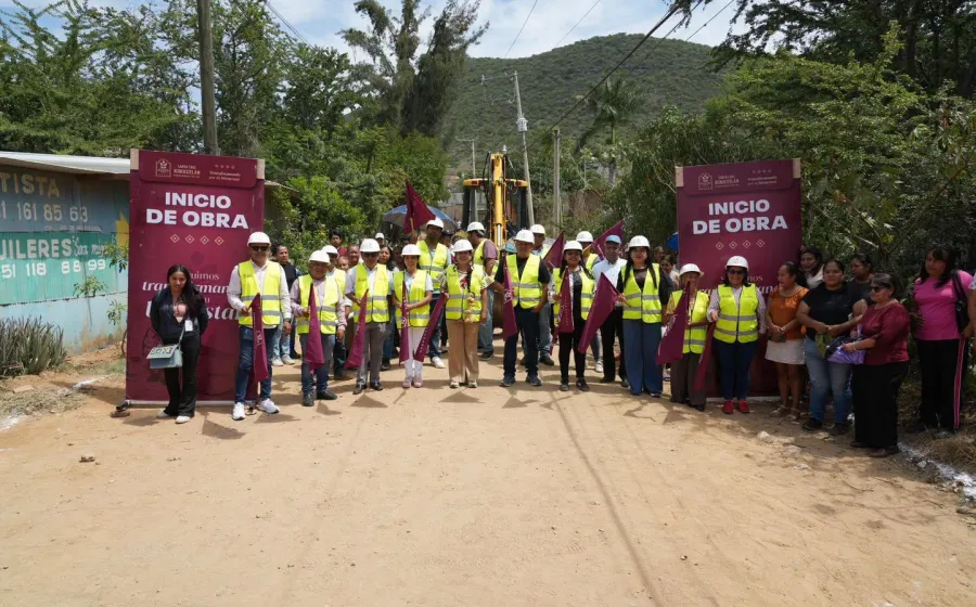 Xoxocotlán amplía infraestructura urbana; arranca ocho nuevas obras