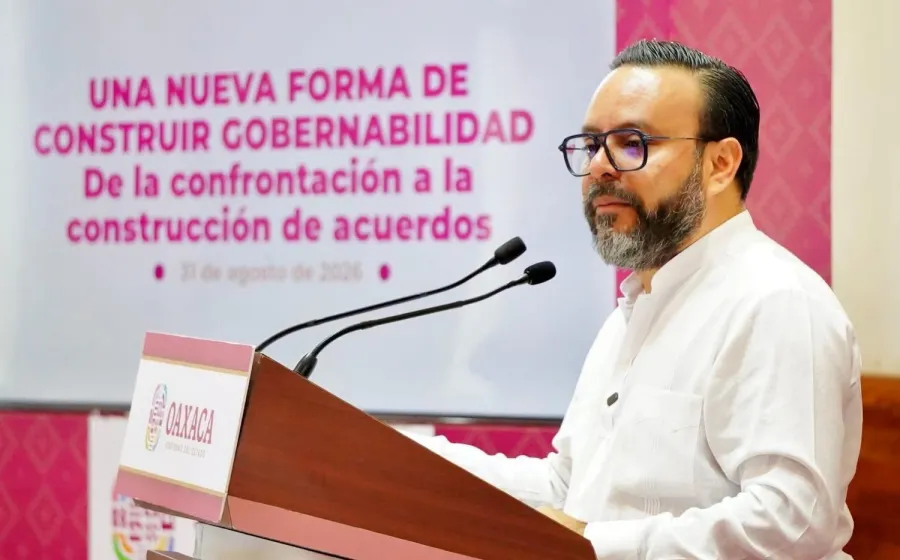 Jesús Romero: la nueva gobernabilidad en Oaxaca es diálogo para resolver, autoridad para poner orden y justicia para hacer cumplir la ley