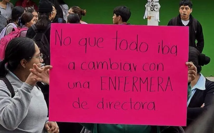 UABJO en problemas, paro en Facultad de Enfermería de Huajupan