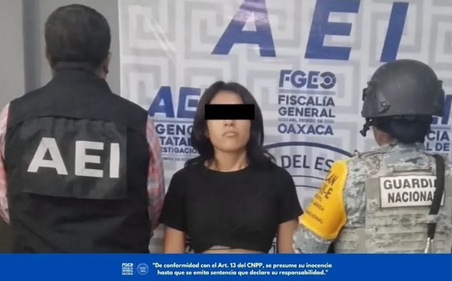 La detienen en flagrancia por narcomenudeo en Santo Domingo Tehuantepec