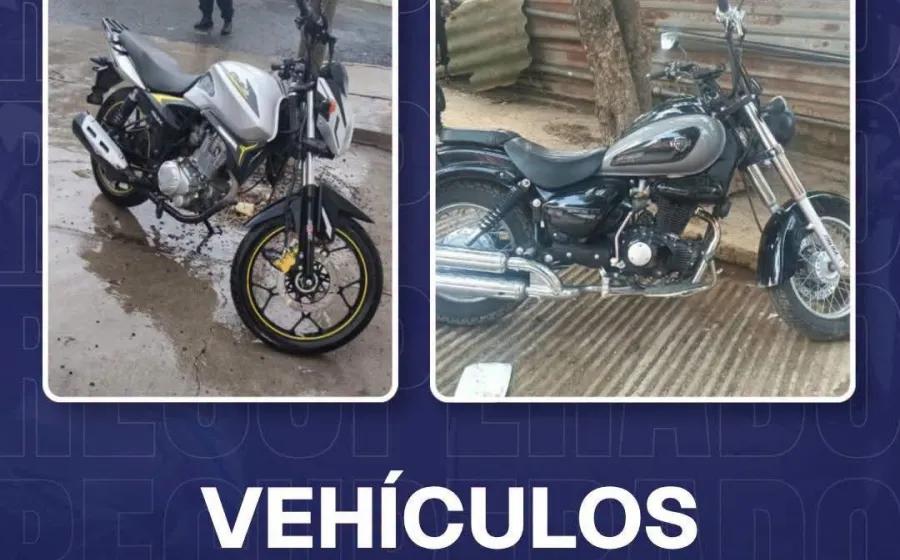 Policía Municipal de Oaxaca de Juárez asegura dos motocicletas con reporte de robo