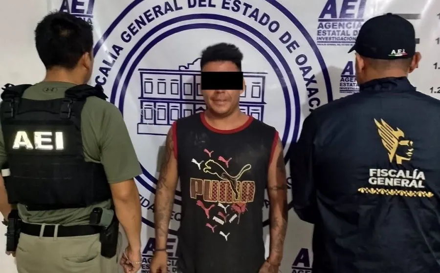 FGEO detiene en la Costa de Oaxaca a un hombre buscado por delitos contra la salud