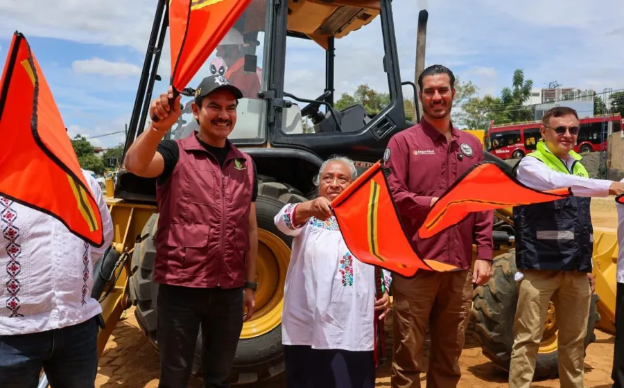 Con la energía de las juventudes, arranca la construcción del Centro Comunitario México Imparable en Pueblo Nuevo
