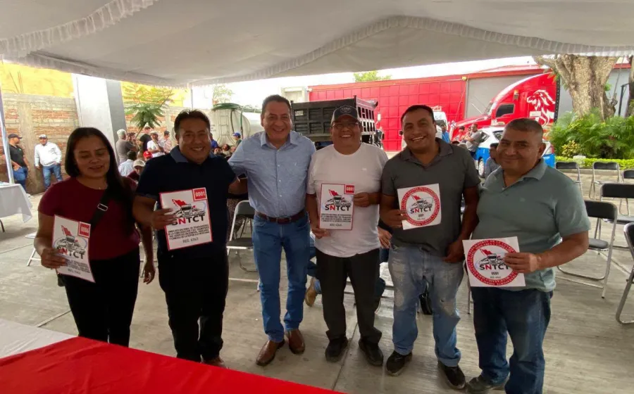 Somos los auténticos trabajadores del transporte y la construcción