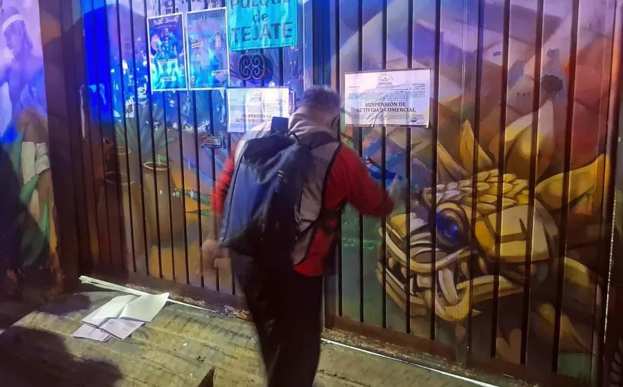 Suspenden bar en Santa Lucía del Camino