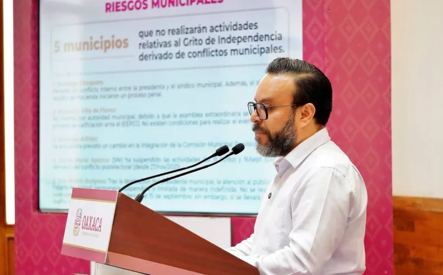 Oaxaca vivirá fiestas patrias en paz y con seguridad: Jesús Romero