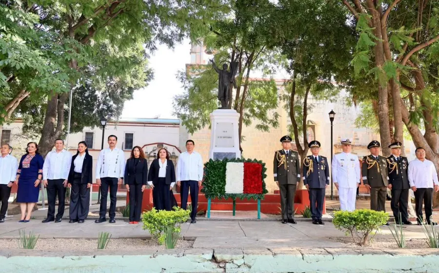 Oaxaca conmemora el 216 aniversario del inicio de la Independencia de México