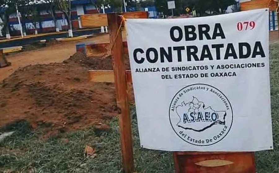 Rector de la UABJO otorga obra a sindicato investigado por actos delictivos