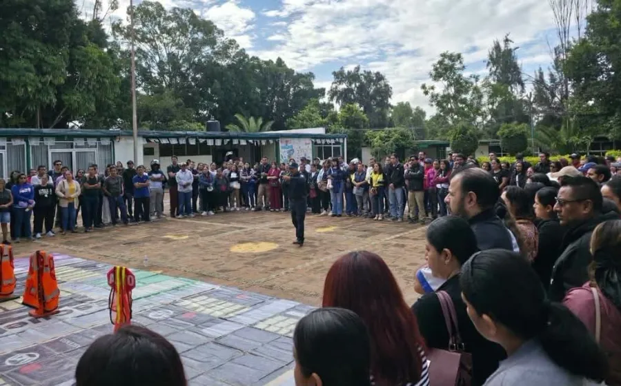 Educación vial fortalece la prevención en comunidad escolar de Oaxaca de Juárez