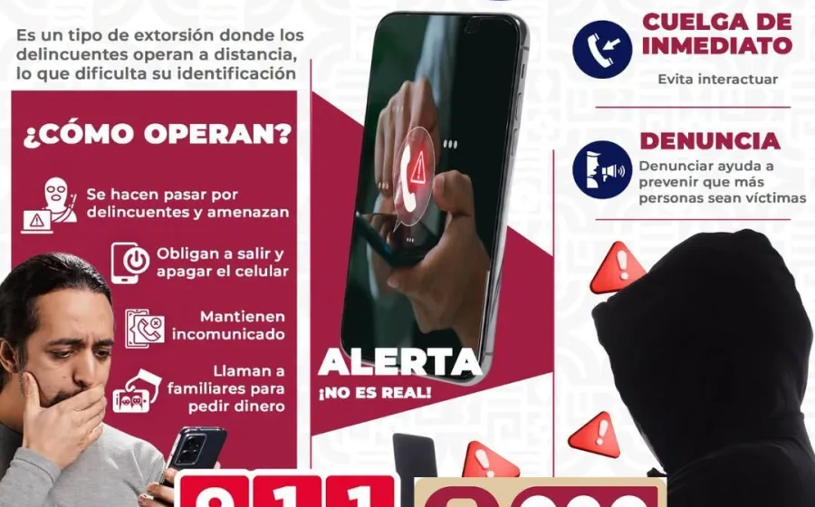 Alertan sobre engaños utilizados en casos de secuestro virtual