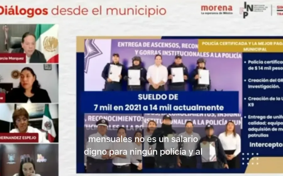 Policías mejor pagados, familias más seguras: El logro histórico de Santa Lucía del Camino