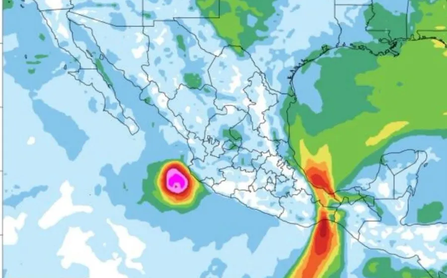 Protección Civil emite aviso especial por evento de Norte ante el frente frío número 2
