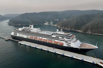 Llega primer crucero del 2025 a Huatulco