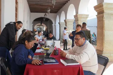 Resultados históricos la recaudación de impuestos en Oaxaca de Juárez