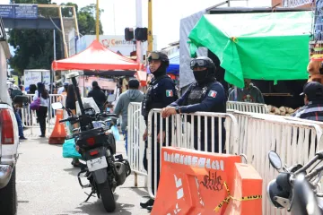 Brindan seguridad en la Central de Abasto durante la venta de juguetes