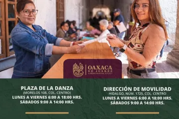 Municipio de Oaxaca de Juárez mantiene descuento del 15 % en el pago del predial hasta este 31 de enero