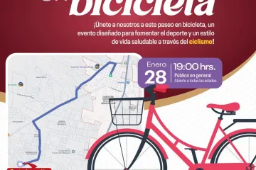 *Santa Cruz Xoxocotlán se une a la lucha contra Xoxo se une a la lucha del cambio climático con el "Paseo nocturno en bicicleta"