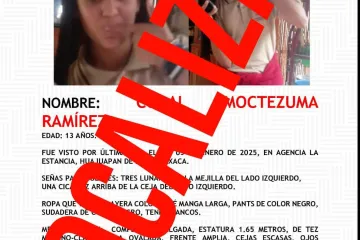 Localizan a joven con vida reportada como desaparecida en Huajuapan