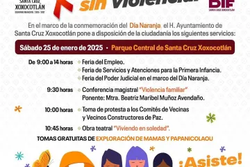 Emprende gobierno de Xoxocotlán acciones para prevenir la violencia contra mujeres